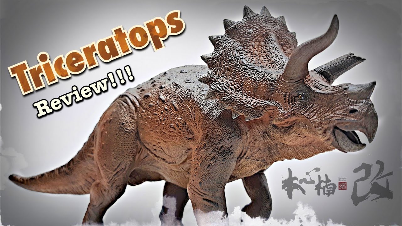 Nanmu Triceratops Review!!! Jurassic Park style!!!