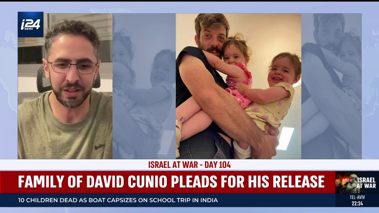 David Cunio's family pleads for his release from Gaza