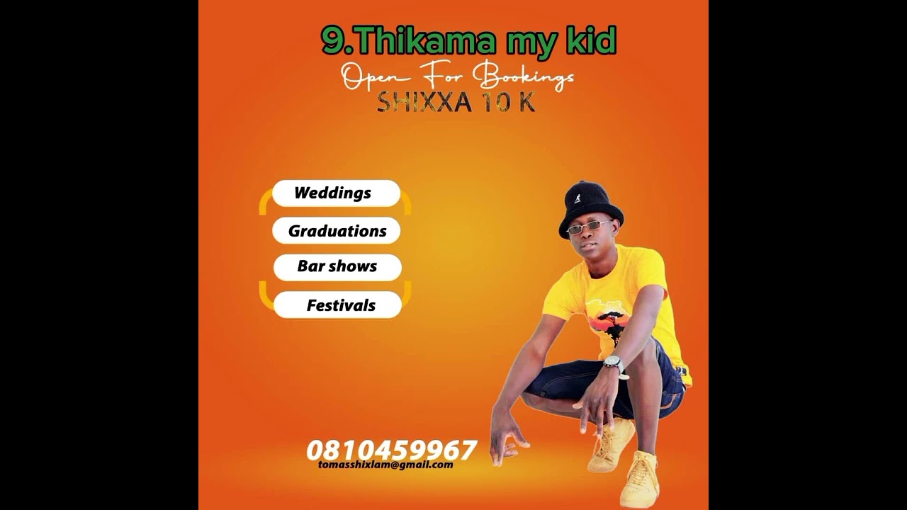 Shixxa 10k - Thikama my kid (Official lyrics video) #Tiktok_trend