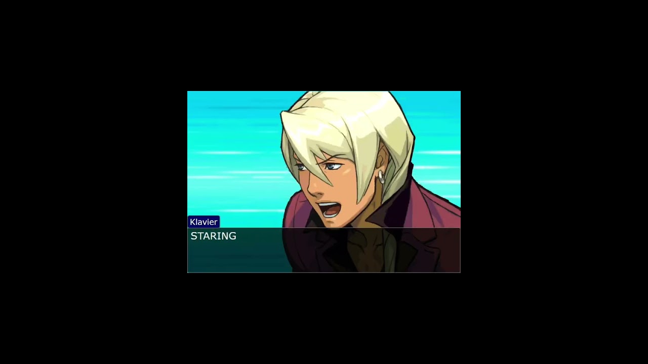 What is ts guy talking Abt💔 #aceattorney #KristophGavin #narumitsu #silly #shitpost