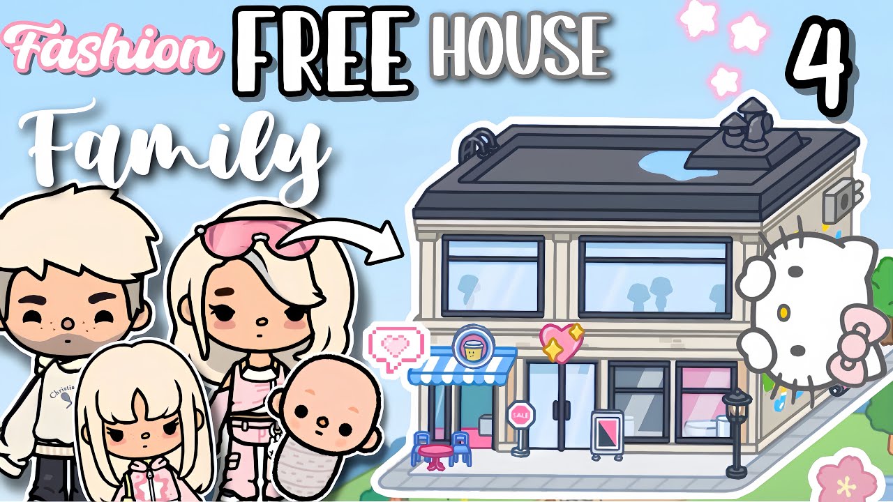 NEW FREE aesthetic APARTMENT Design🌸Toca Boca House Ideas🌟[New FREE Update] TocaLifeWorld Makeover