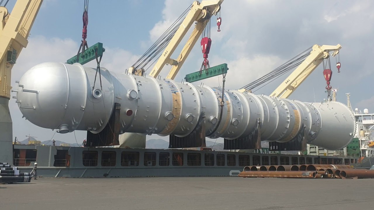SAL: MV Anne-Sofie, three crane operation in South Korea