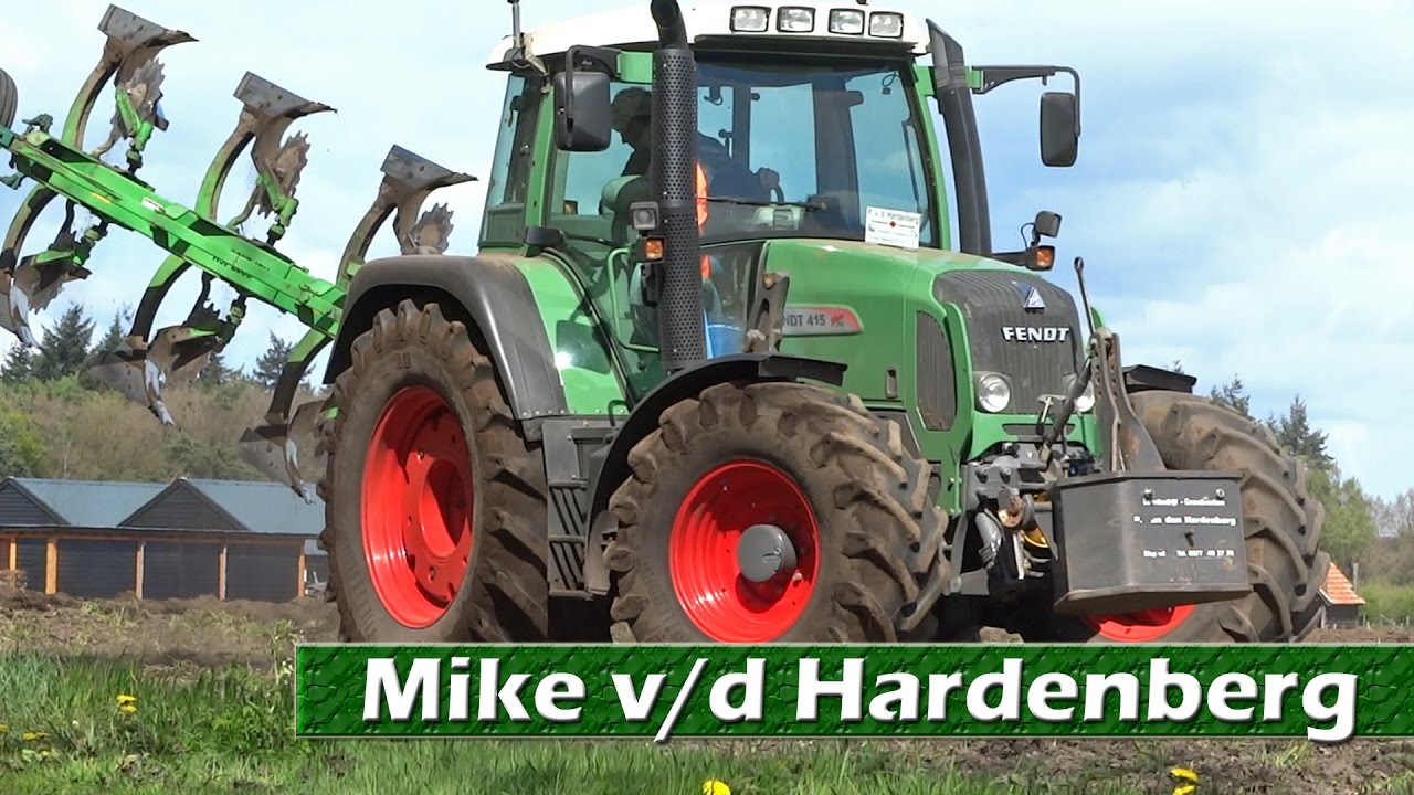 Fendt 415 | Ploughing | P.van den Hardenberg | Ploegen | Uddel | 2017.