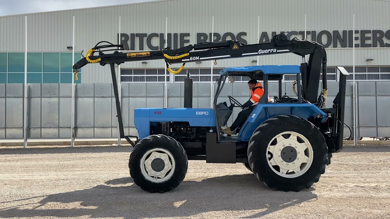 Tractor for sale- 1990 Ebro 6125 | Ritchie Bros Oca&ntilde;a, ESP, 23/09/2021