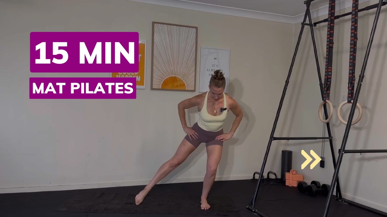 15-MIN GLUTES || MAT PILATES || INTERMEDIATE | PREGNANCY SAFE