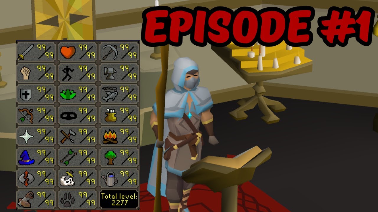 OSRS Maxed Ironman Account Progress #1