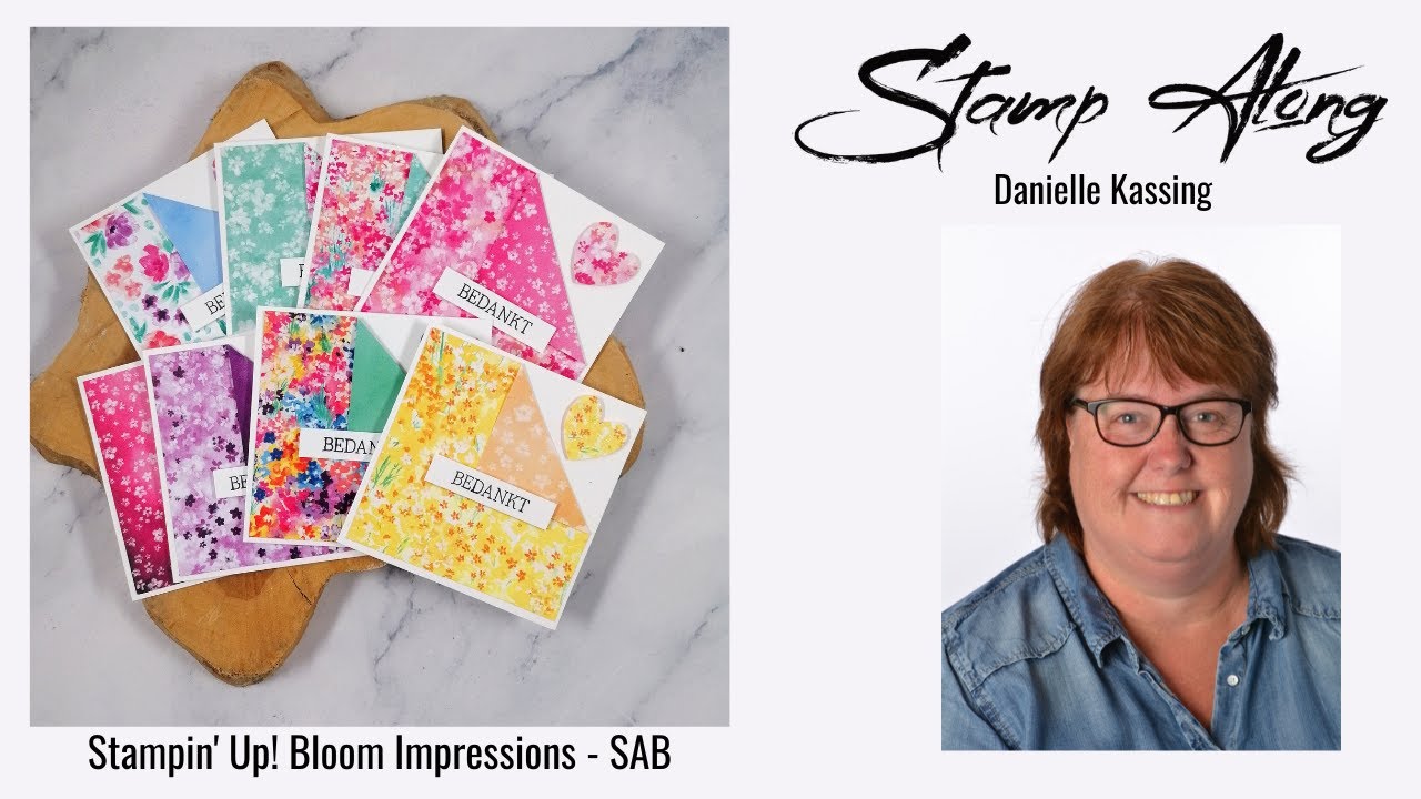 Stampin' Up! Bloom Impressions - Sale-A-Bration