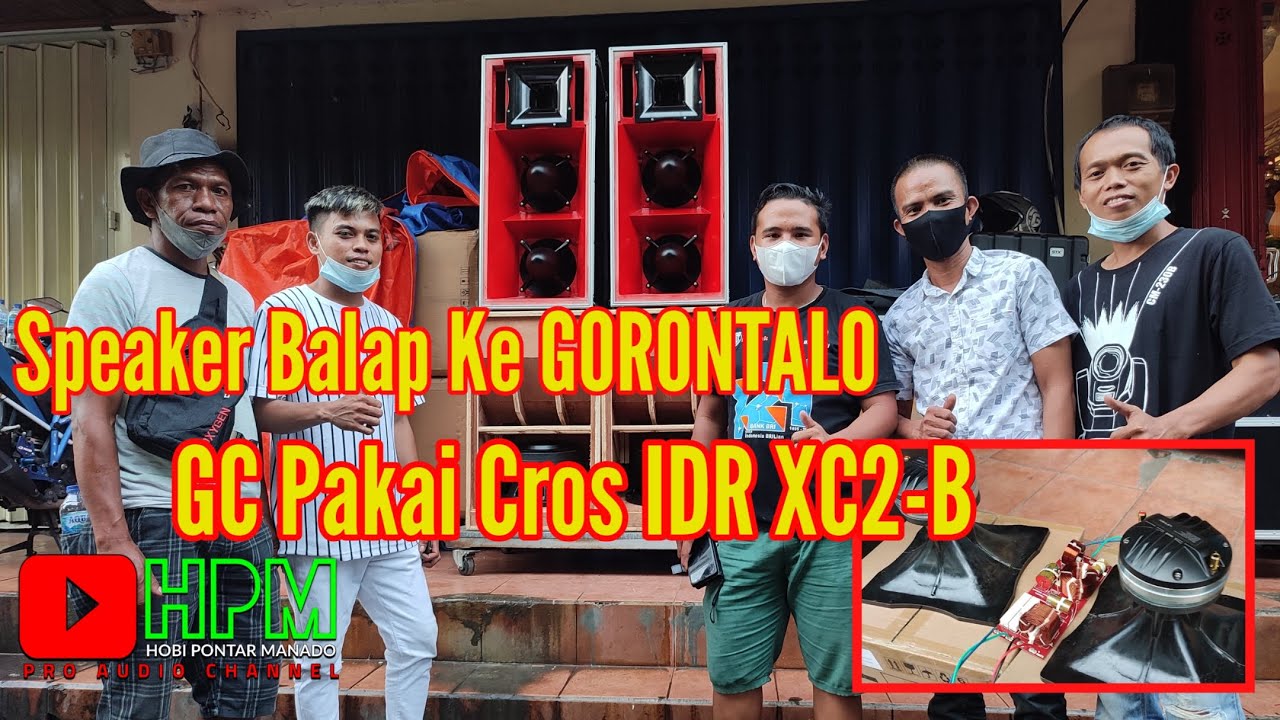Speaker Balap GC Pakai Cros IDR XC2B -- 2021