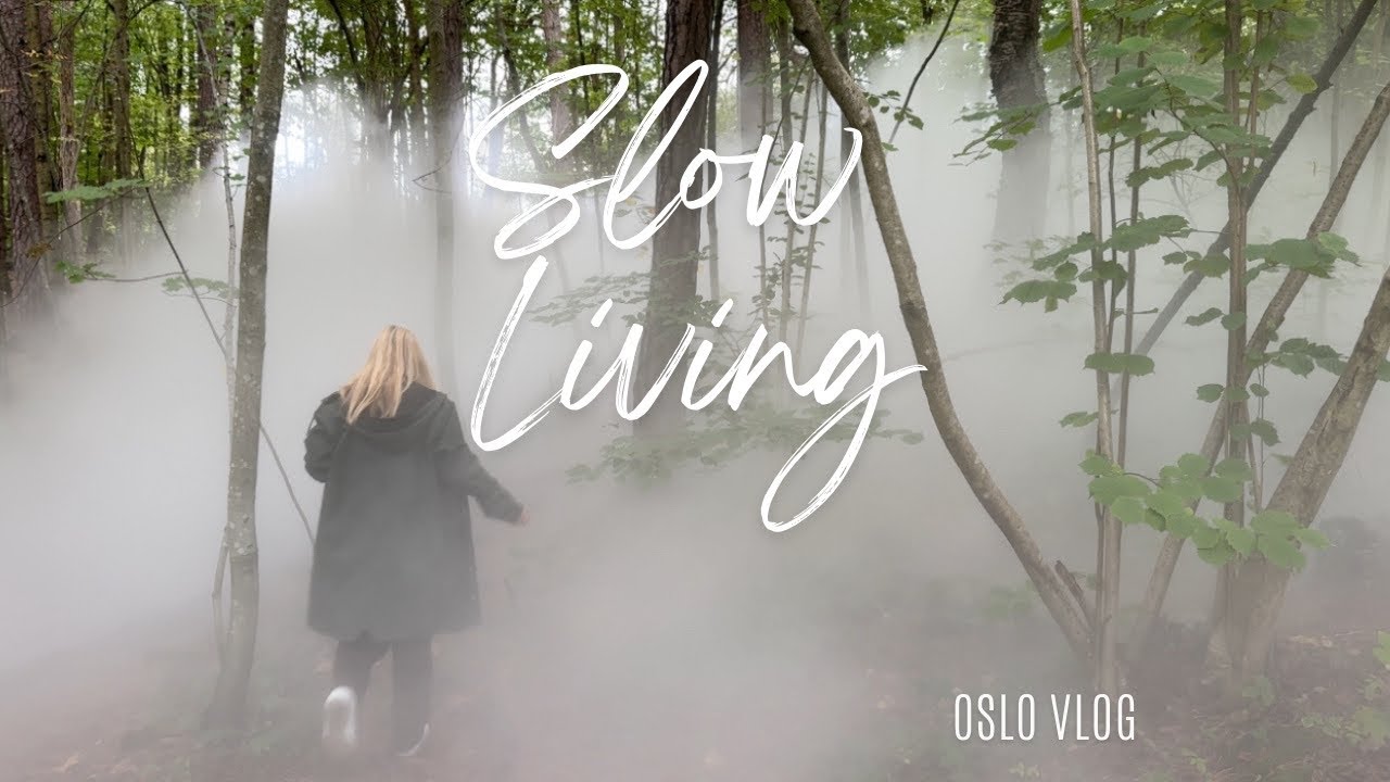 Autumn in Oslo | Cozy Slow Living Vlog | Rainy Autumn Day, Coffee & Ekeberg Park
