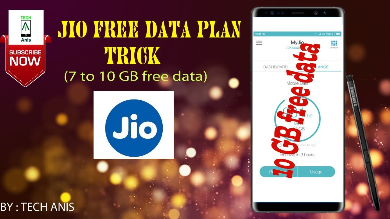 FREE DATA TRICK ||jio voucher offer|| - Tech Anis