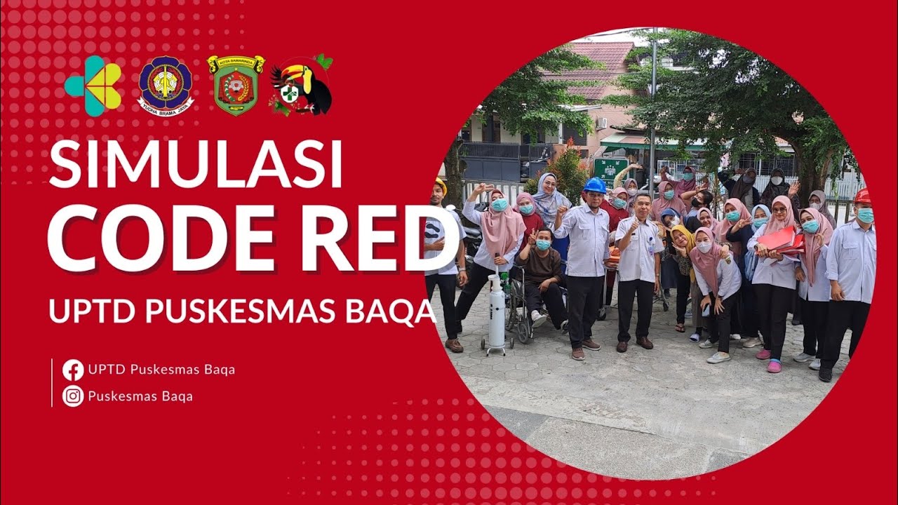 SIMULASI CODE RED UPTD PUSKESMAS BAQA