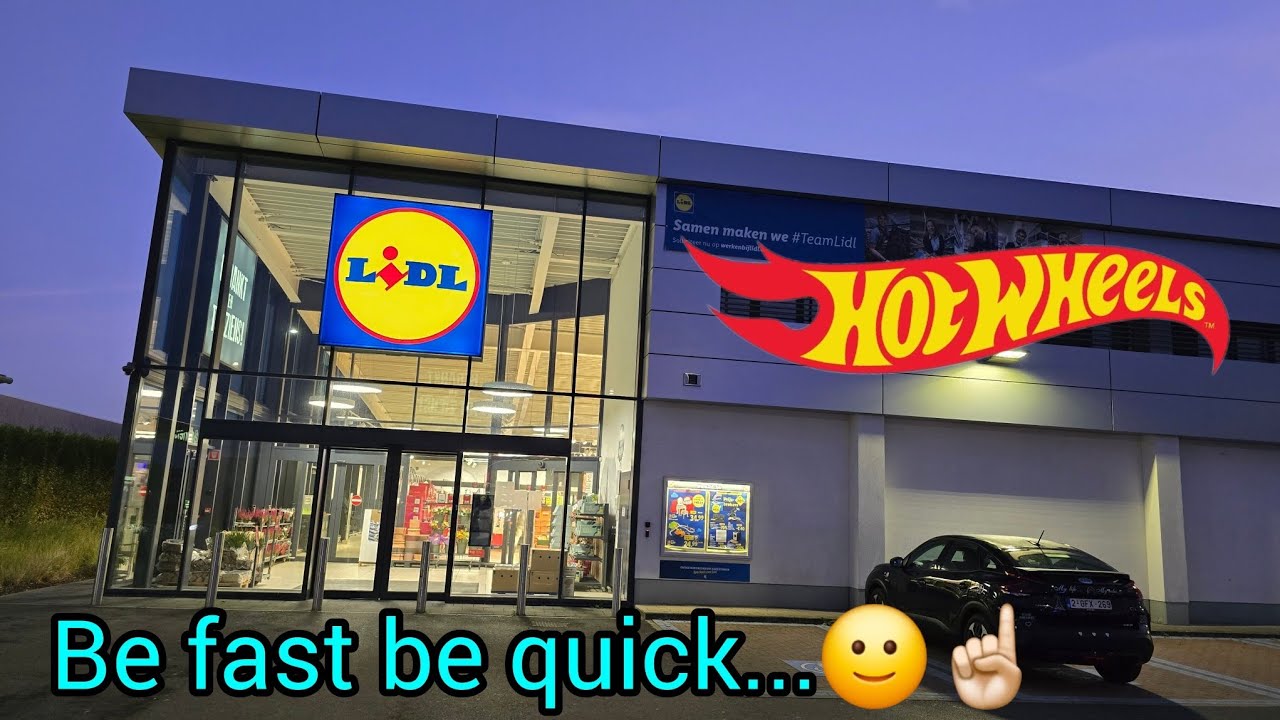 Свежие Hot Wheels в Lidl. Ищем литые машинки в Европе!