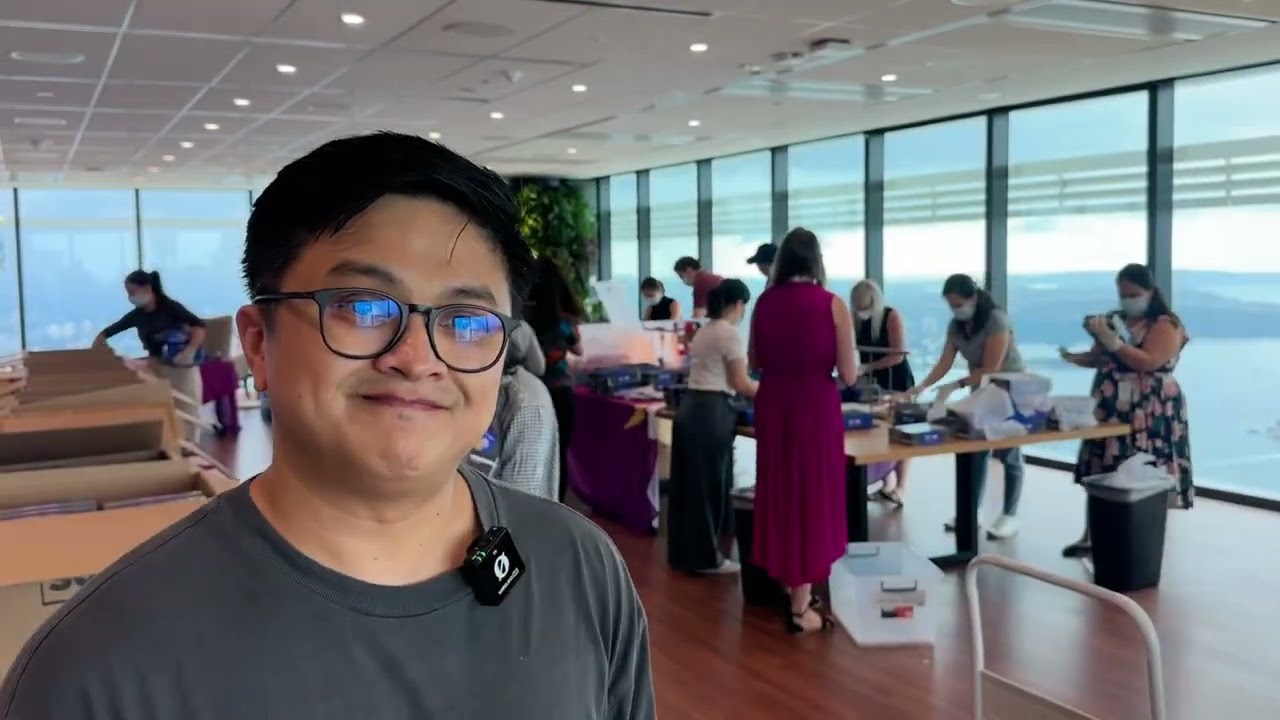 The power of teambuilding at Salesforce Tower Sydney ￼