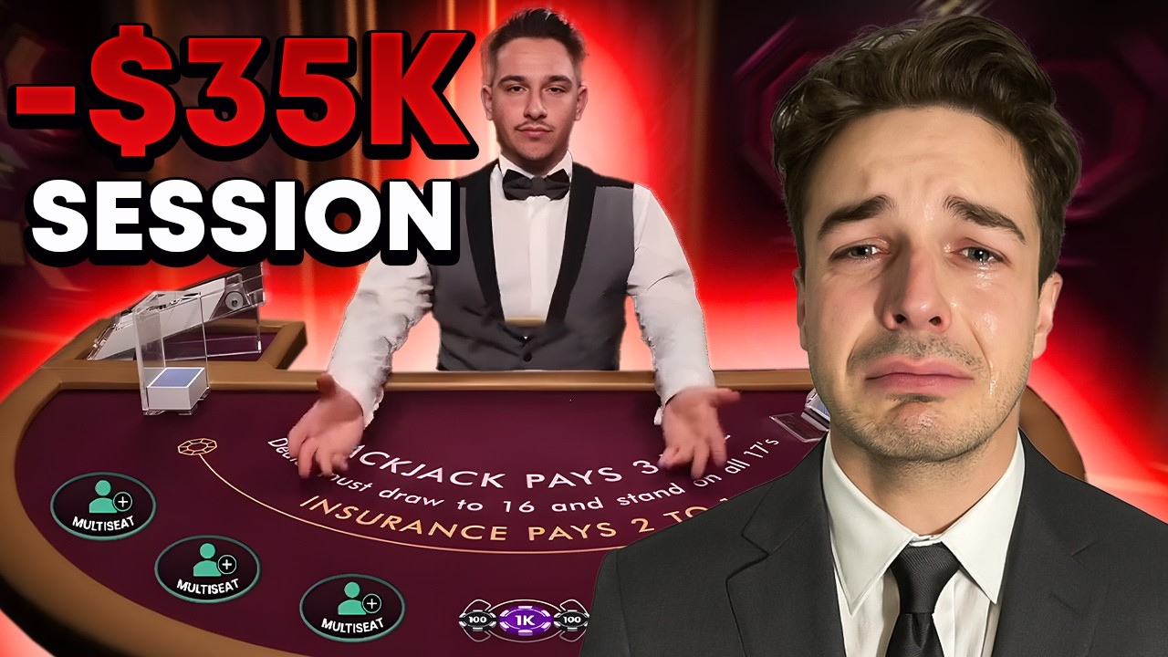 I LOST MY NET WORTH ON ONLINE BLACKJACK.