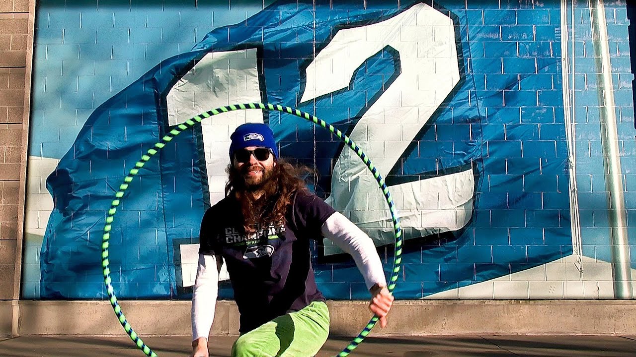 Seattle Seahawks 12th Hula Hoop Man