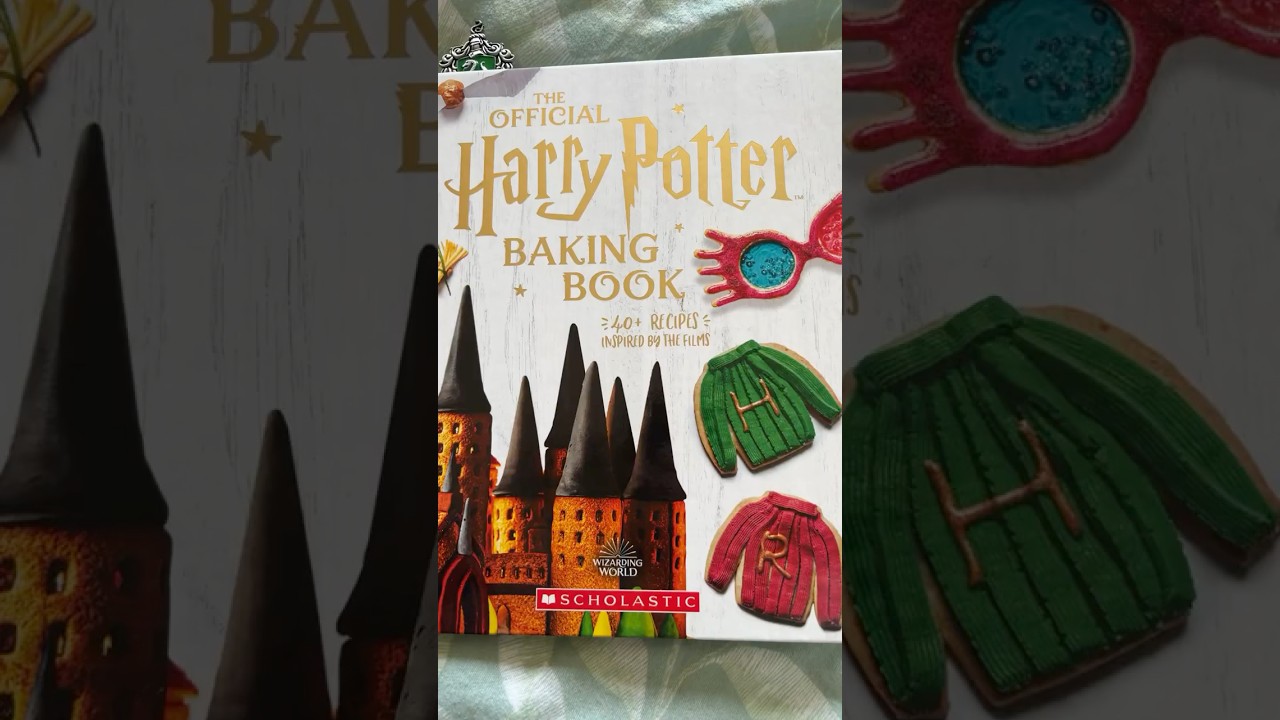 Harry Potter baking book #harrypotter #harrypotterbooks #harrypotterfan