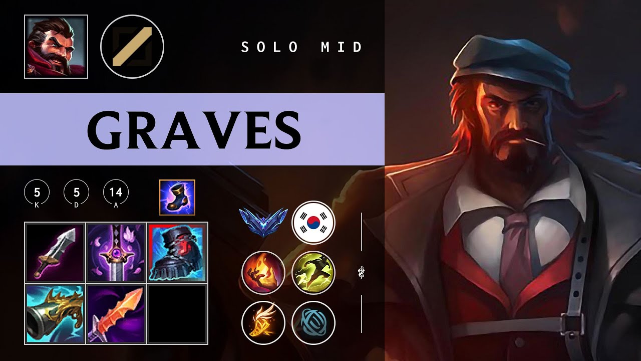 Graves Mid vs Vex - KR Diamond Patch 26.02