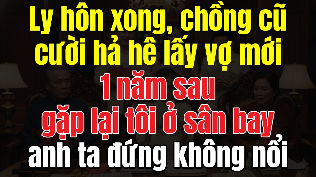Ly Hôn Xong, Chồng Cũ Cười Hả Hê Lấy Vợ Mới. 1 Năm Sau Gặp Lại Tôi Ở Sân Bay, Anh Ta Đứng Không Nổi