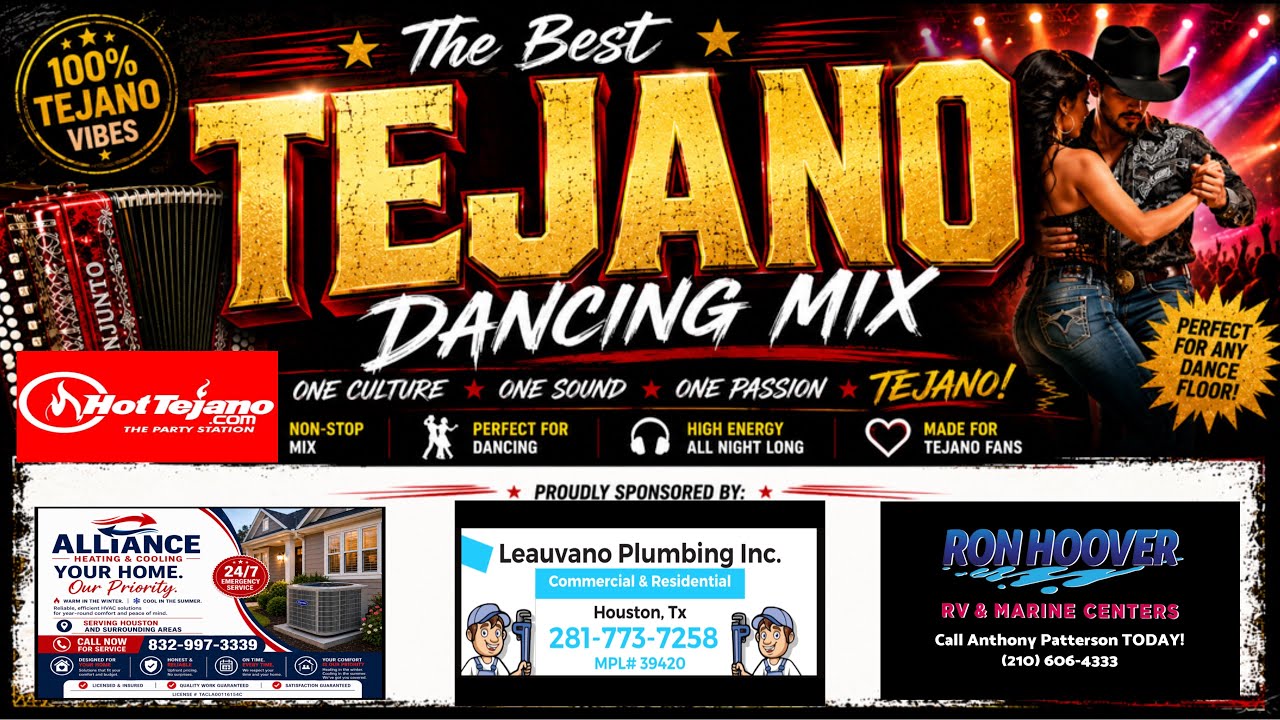 🔥 BEST TEJANO DANCING MIX 💃 Nonstop Tejano, Conjunto & Cumbia Party Hits | Dance Floor Favorites