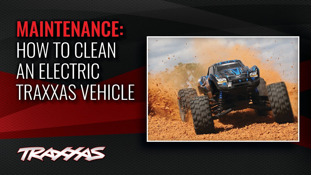 Как чистить электромобиль Traxxas