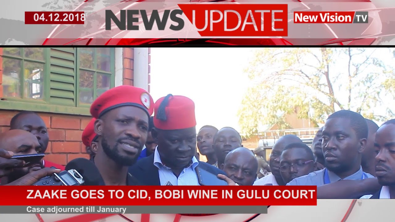 Zaake goes to CID, Bobi Wine in Gulu court