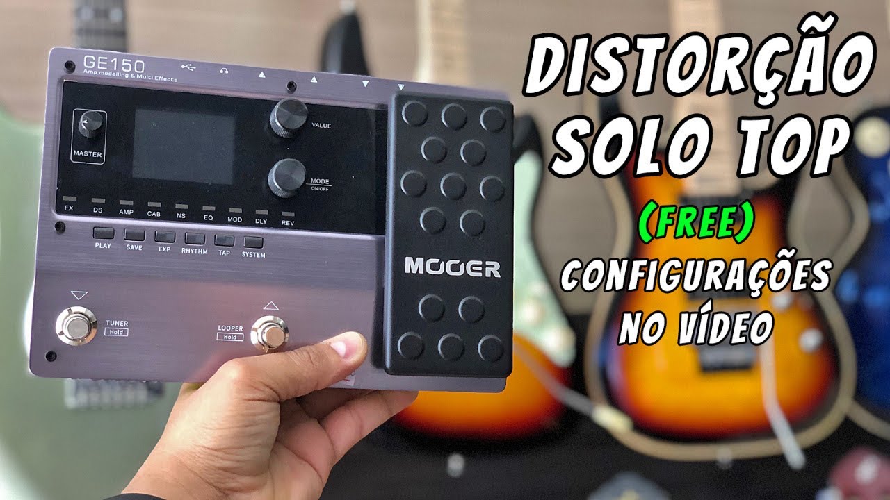 Mooer GE150 | Distorção Versátil | Patch Free