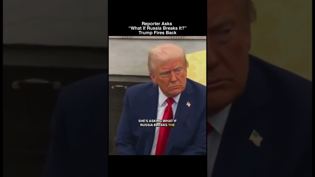 Президент Дональд Трамп жестко ответил репортеру во время напряженной встречи в Овальном кабинете
