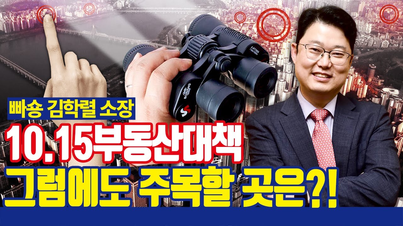 규제의 시대, 부동산 투자 전략은? [with 빠숑 김학렬 소장]