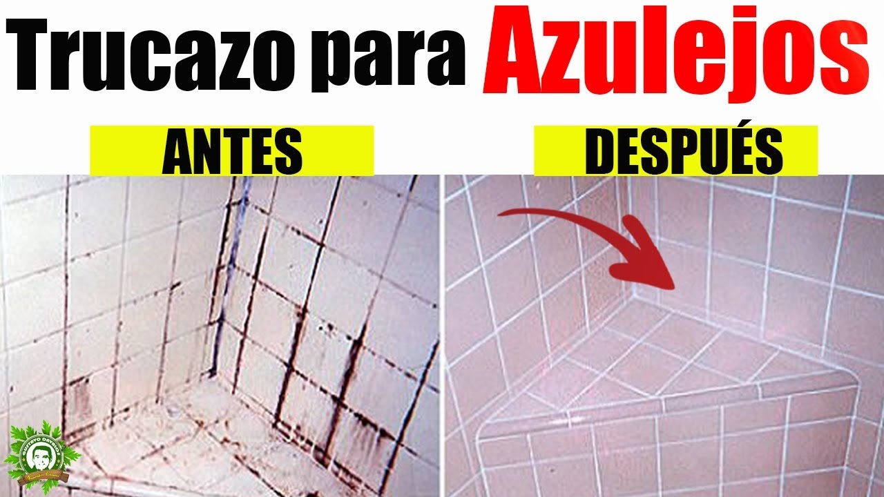 Mira 👀C&oacute;mo Brillar&aacute;n Los AZULEJOS De Tu Ba&ntilde;o 🛁Con S&oacute;lo Aplicar este Sencillo Pero Potente Truco