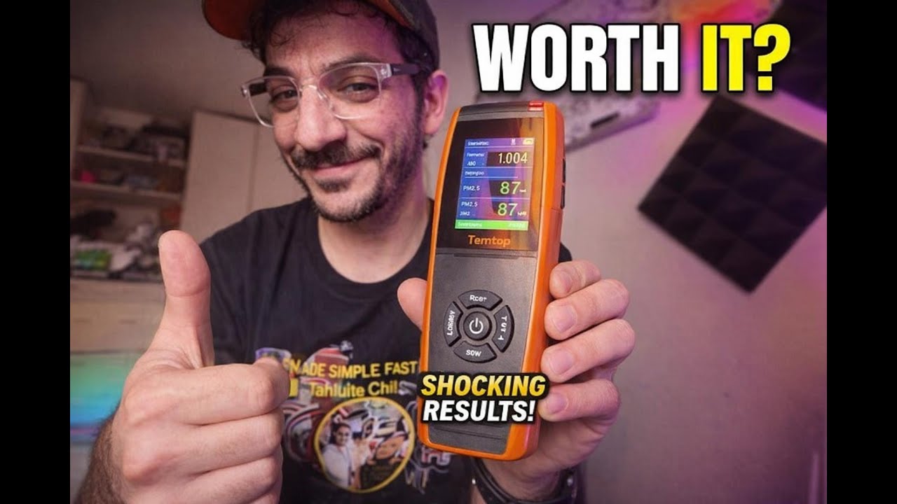 Temtop LKC-1000S+ Air Quality Monitor | Unboxing & Real Test Results