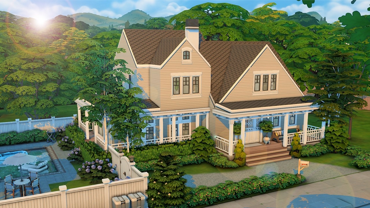 Sukces samotnej matki || The Sims 4: Speed ​​Build