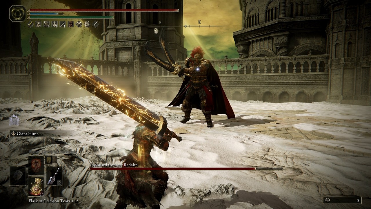Rakshasa Set + Greatsword VS Radahn | Shadow Of The Erdtree - Elden Ring