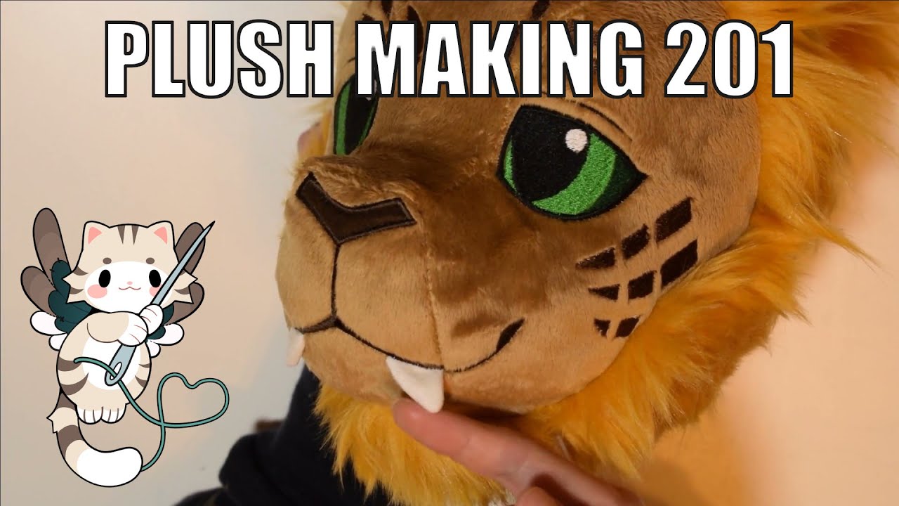 Plush Making 201: 3D Fangs or Teeth
