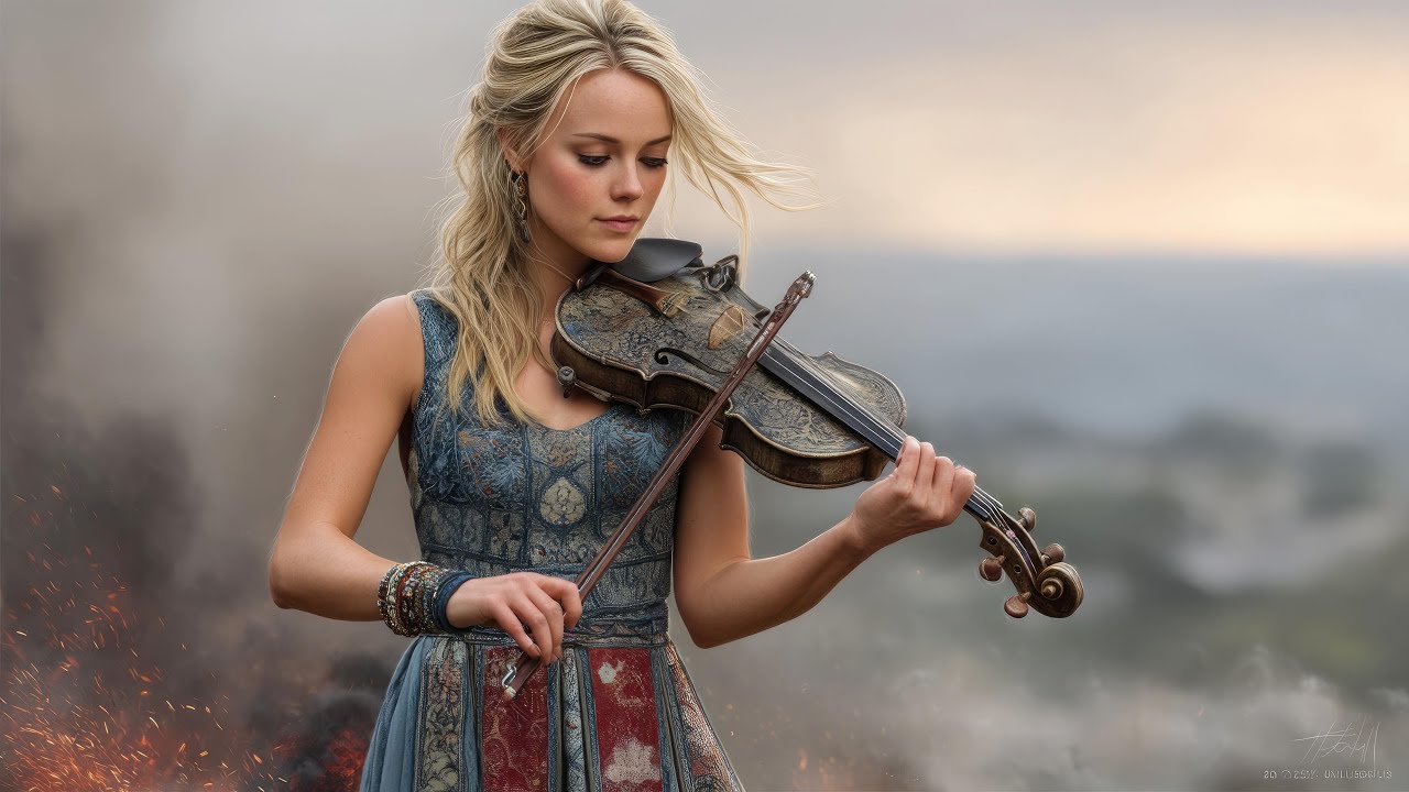 Flames of the Highland Spirit | Epic Celtic Violin & Cinematic Orchestral Music