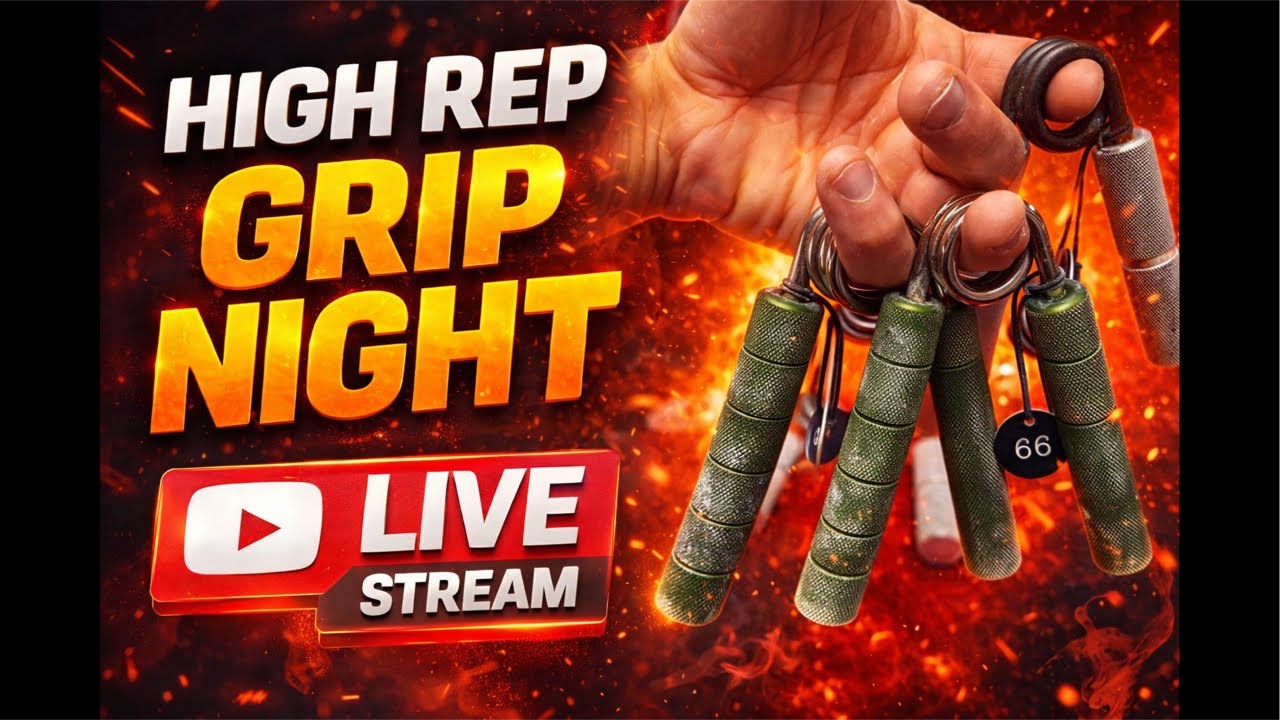 FOREARM BURNOUT ☀️High RepGrippers