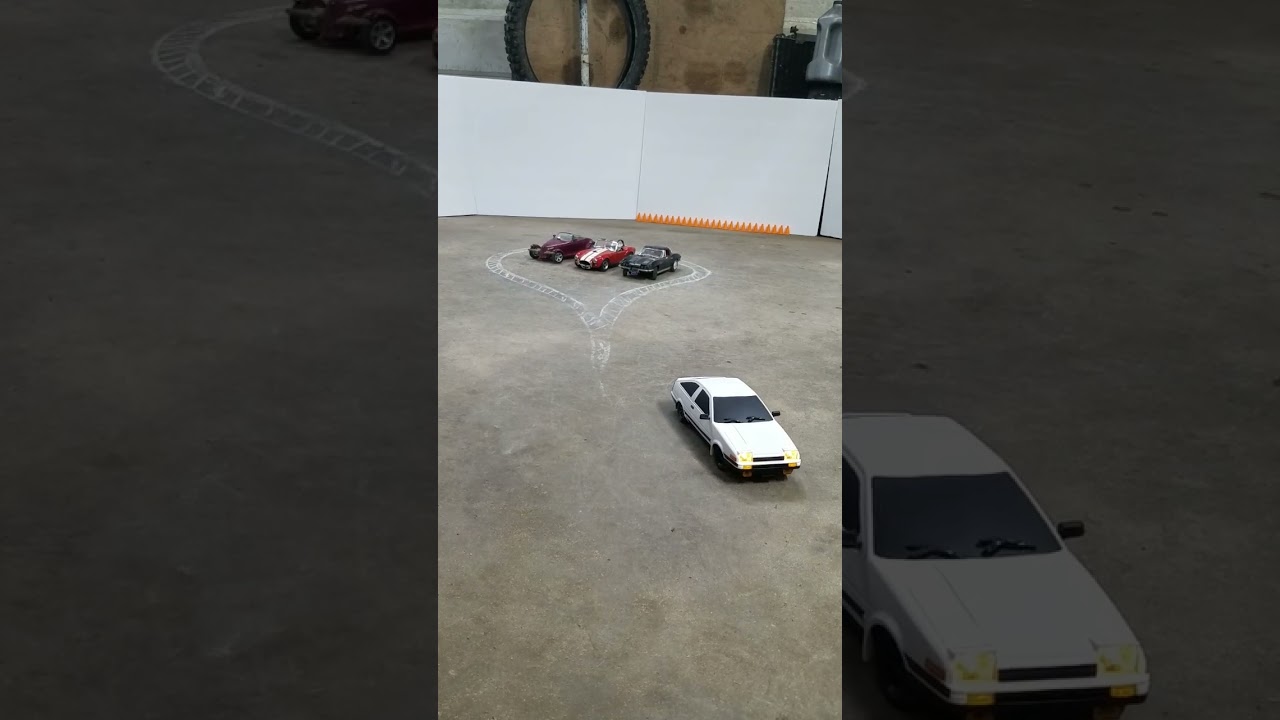 LDRC Toyota ae86 trueno #ae86 #trueno #toyota #rc #scale #drift