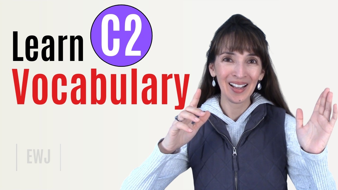 C2 Vocabulary for Advanced Learners - Master 5 Words!