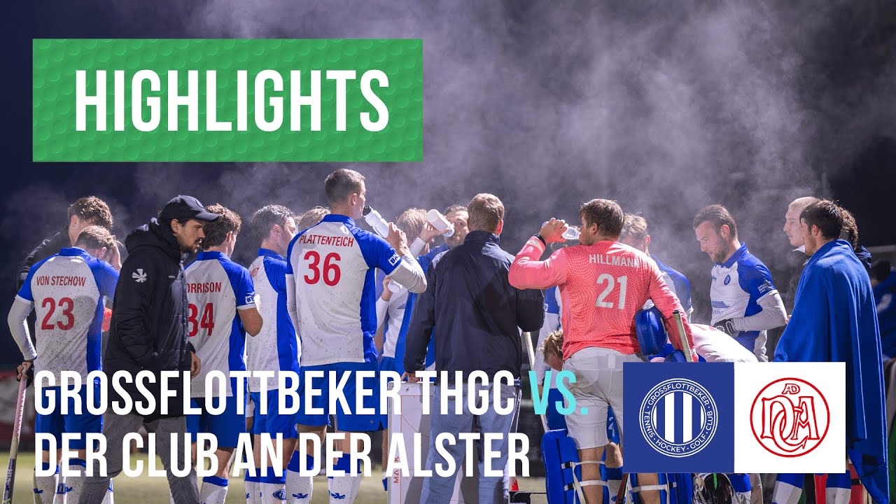 Highlights Herren: Großflottbeker THGC vs. Der Club an der Alster
