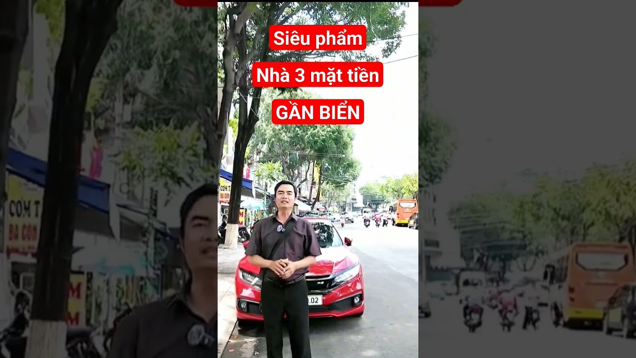 Nh&agrave; 3 mặt tiền đường Ho&agrave;ng Diệu Nha Trang, gần biển #0339091893