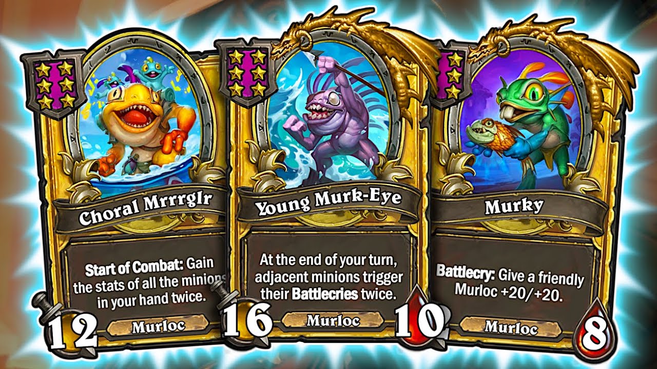What a Murloc Highroll! | Hearthstone Battlegrounds
