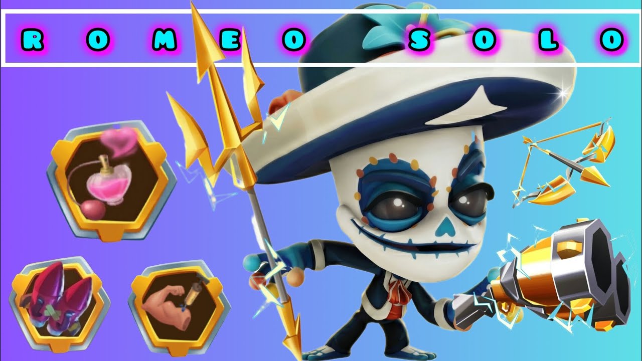 Romeo Maxed Level 20 Solo ZOOBA Gameplay