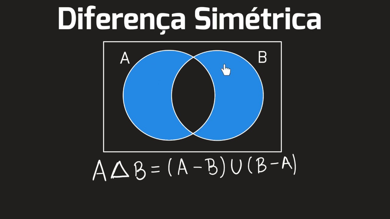 ⭕ Diferença Simétrica