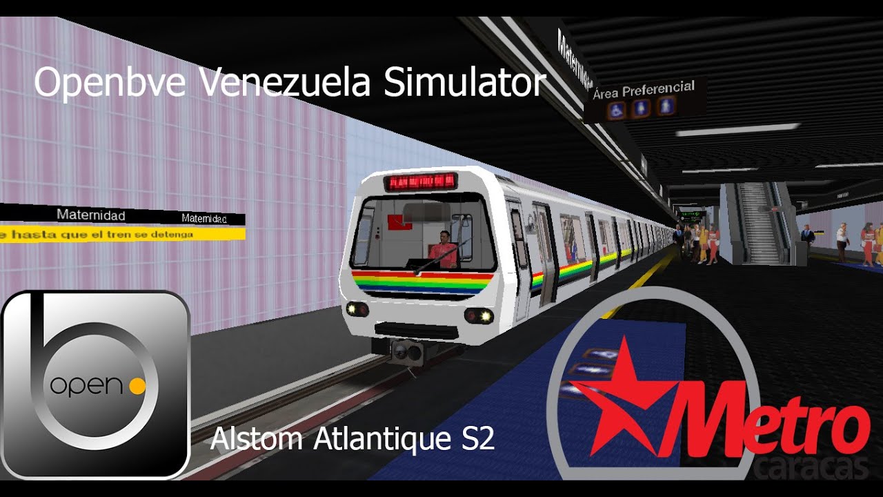 Openbve Metro de Caracas Línea 4