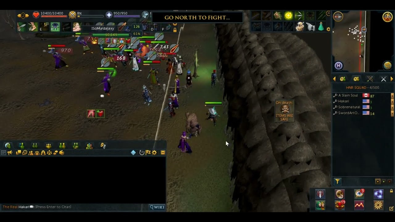 RS3 (RuneScape 3) - Clan Wars - Hit n Run