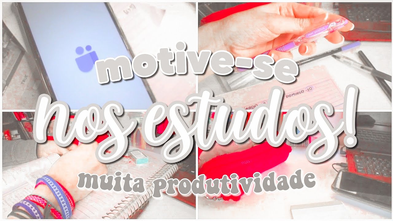 STUDYVLOG PARA SE ANIMAR E SE MOTIVAR NOS ESTUDOS! - Dudah Rocha