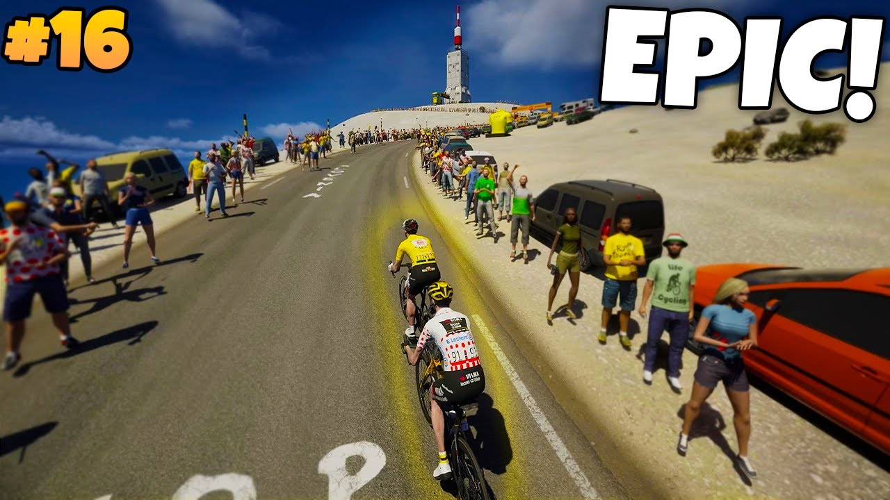 EPIC BATTLE ON MONT VENTOUX! #16: Tour De France 2025 Game - UAE (PS5 Gameplay)