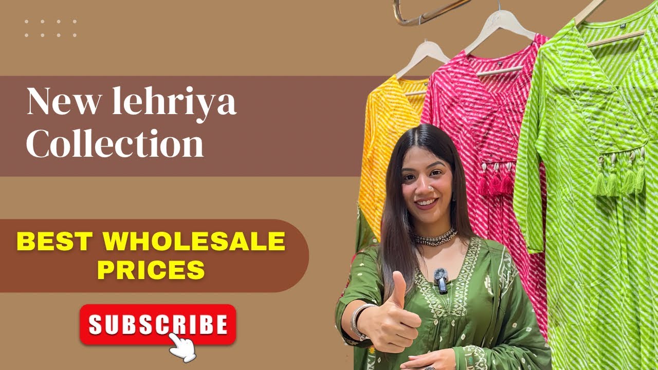 New Cotton Suit Sets, Coordsets & Leheriya Designs | Jaipur Manufacturer | Best Wholesale Prices