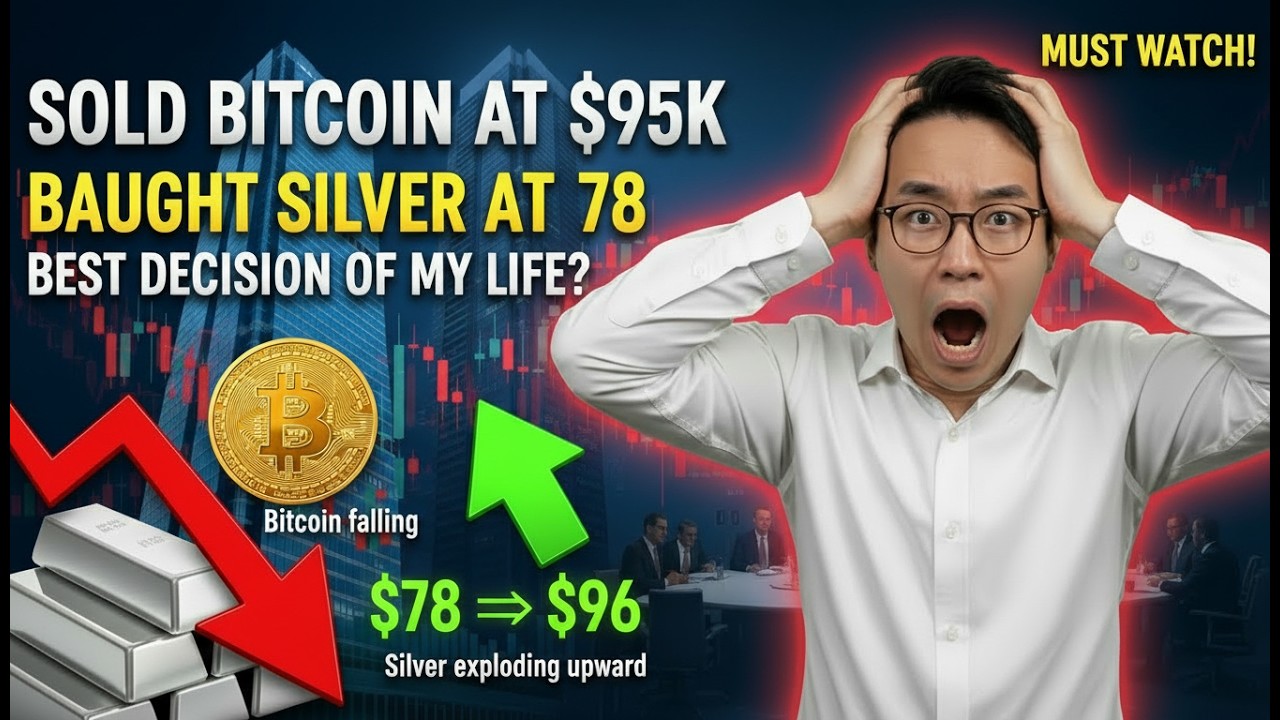 Sold My Bitcoin at $95K, Bought Silver at $78 — Best Decision of My Life