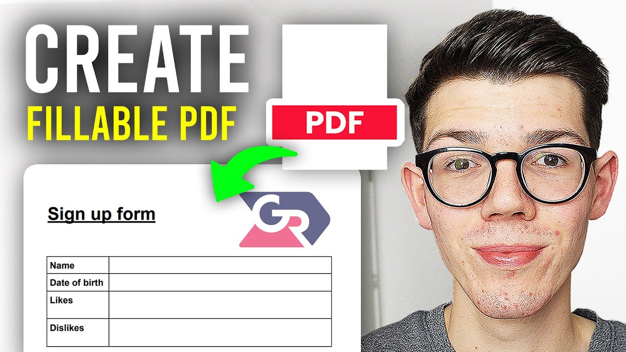 How To Create Fillable PDF Form - Full Guide