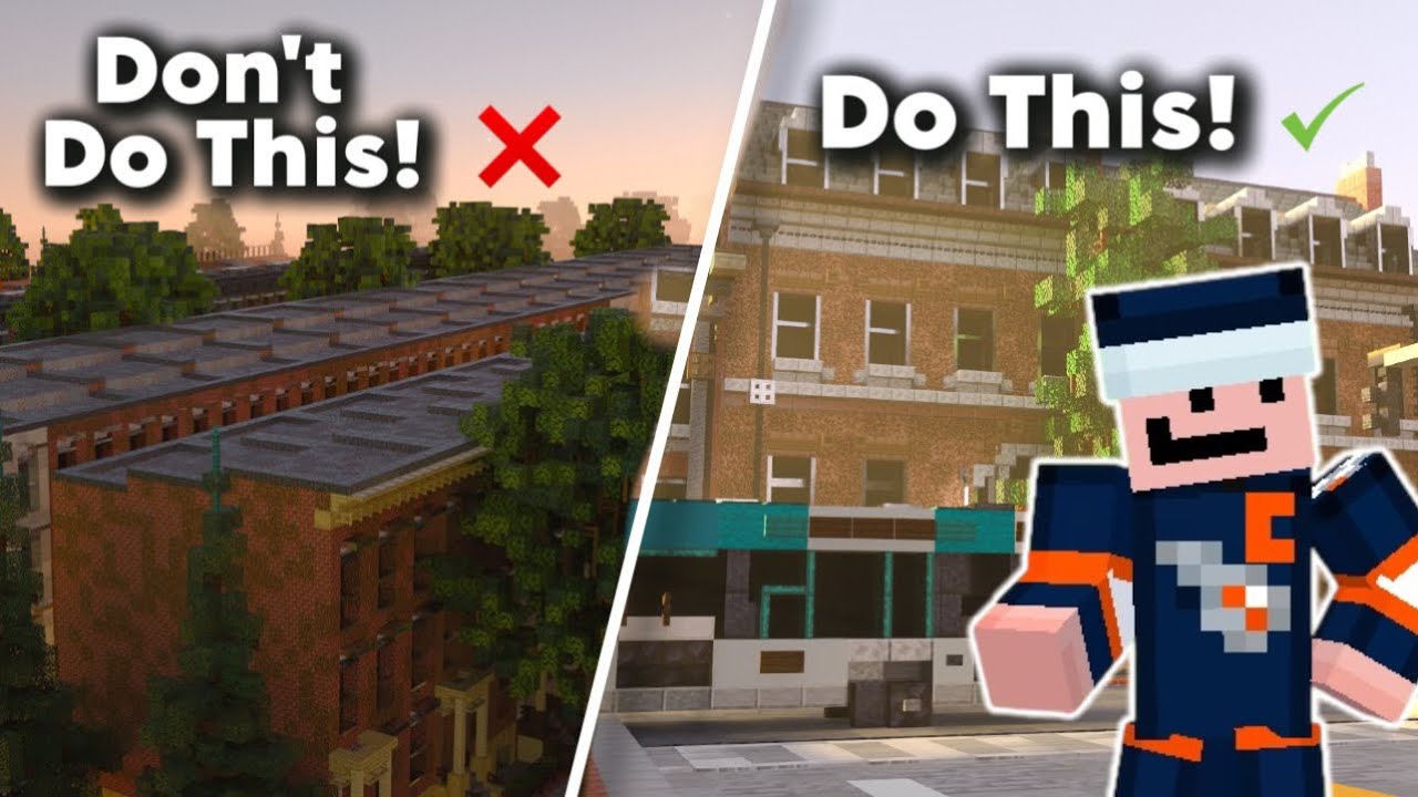 Stop Making These Minecraft City Mistakes! ( Do This Instead )